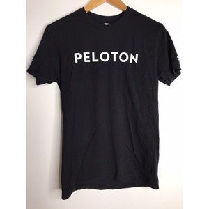 Peloton Century 100 Club Cycling Men's Black T-Shirt Size Small